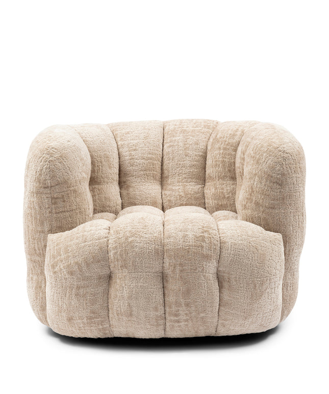 Arosa Swivel Armchair Natural