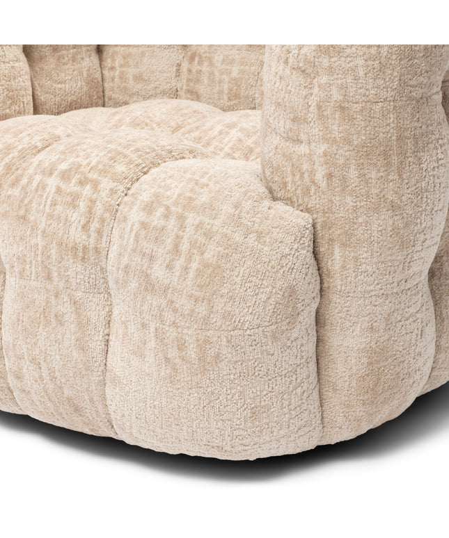 Arosa Swivel Armchair Natural