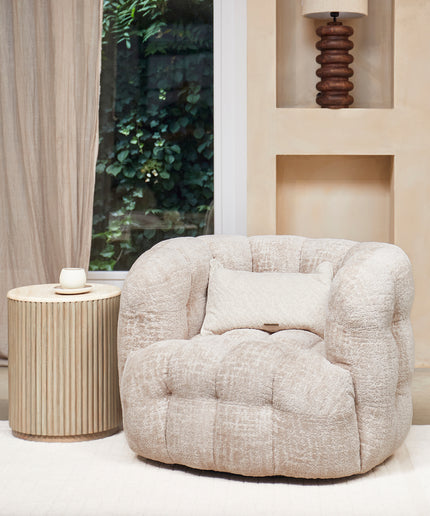 Arosa Swivel Armchair Natural