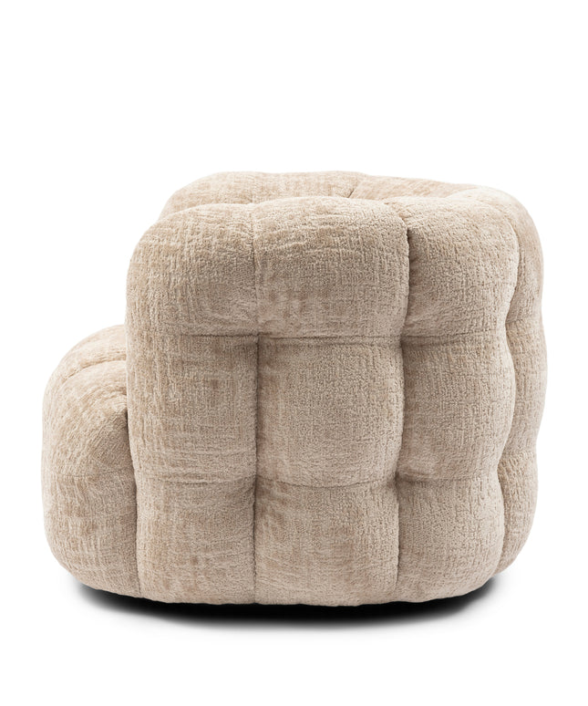 Arosa Swivel Armchair Natural