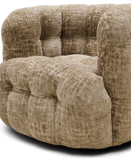 Arosa Swivel Armchair Taupe