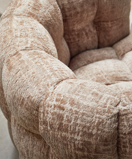 Arosa Swivel Armchair Taupe