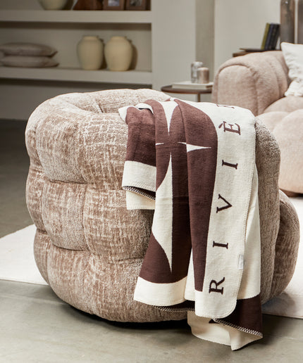 Arosa Swivel Armchair Taupe