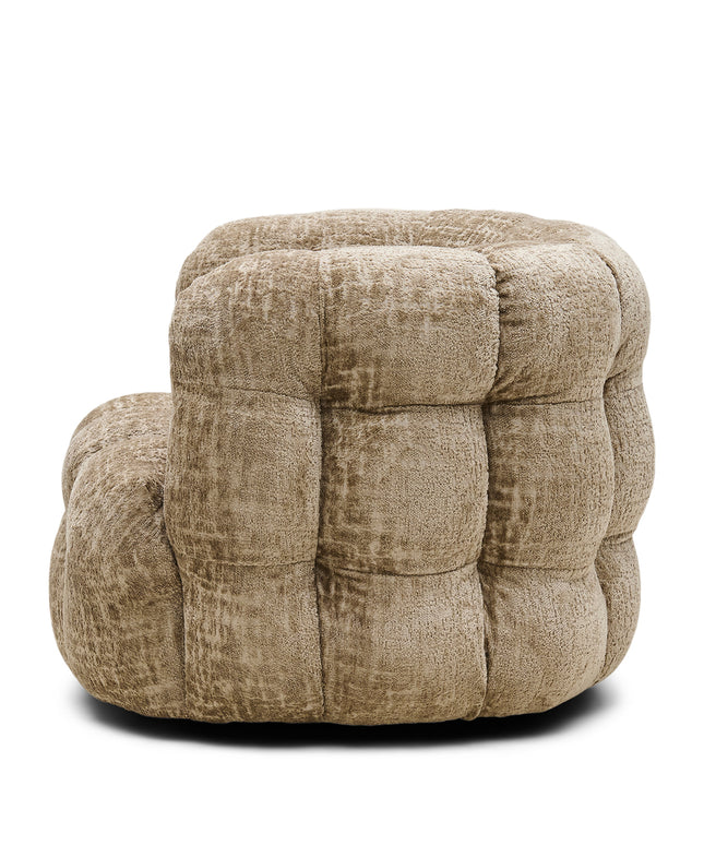Arosa Swivel Armchair Taupe