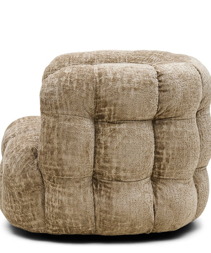 Arosa Swivel Armchair Taupe