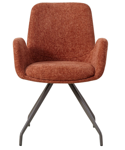 Athena Rust diningchair legacy6 deepterra clay leg