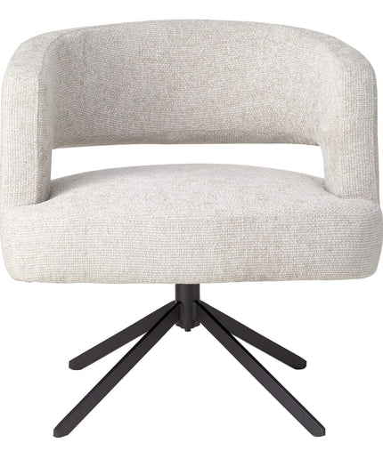 Baldr Cream dining chair legacy 15 dove black leg