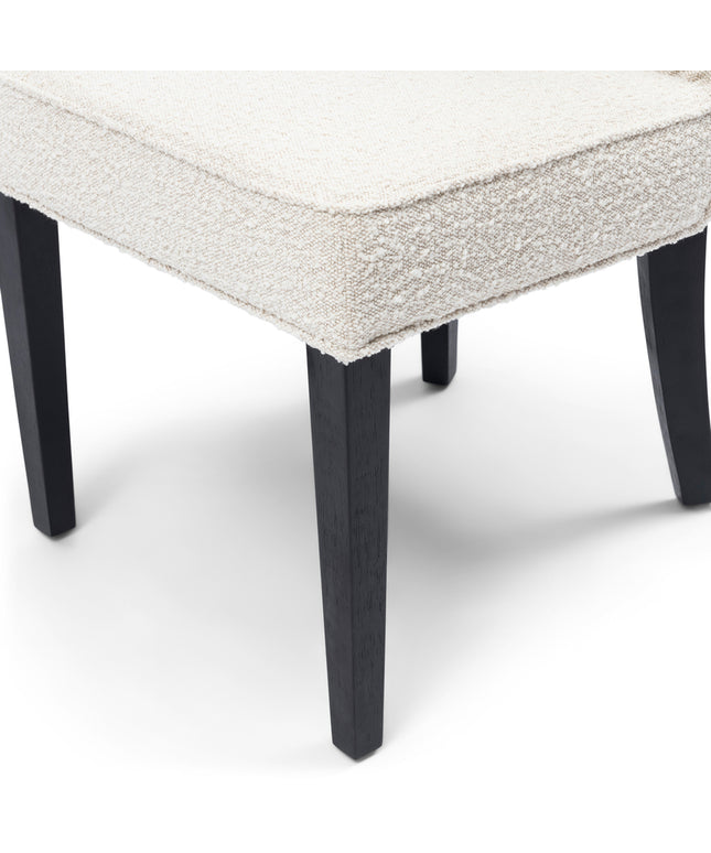 Balmoral DC Black Leg Antique White