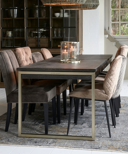 Balmoral Dining Chair Vel GlMink