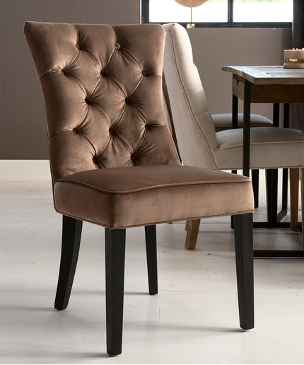 Balmoral Dining Chair Vel GlMink