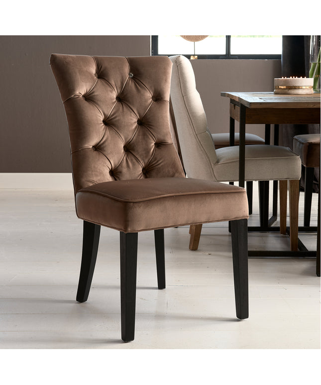 Balmoral Dining Chair Vel GlMink