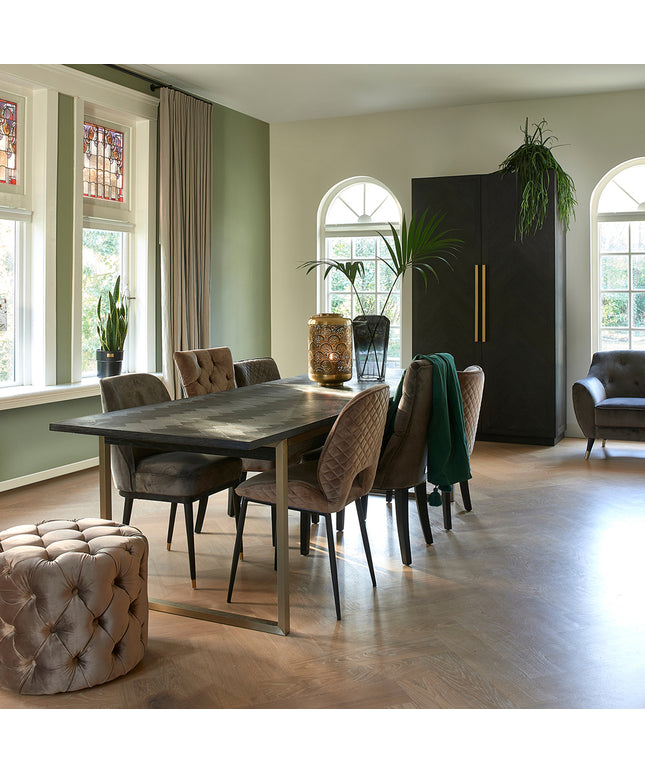 Balmoral Dining Chair Vel GlMink