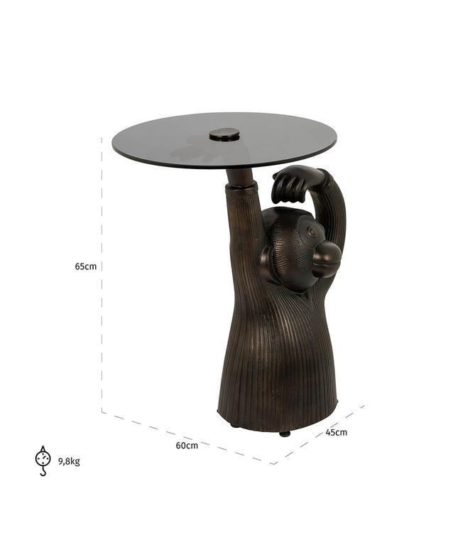 Bijzettafel Ape (Bronze)