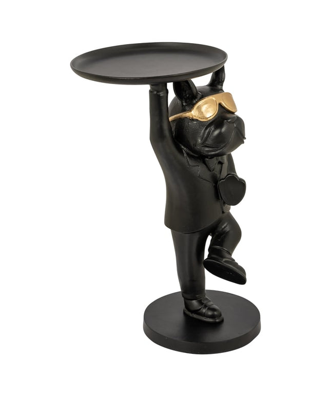 Bijzettafel Bullie (Black/gold)