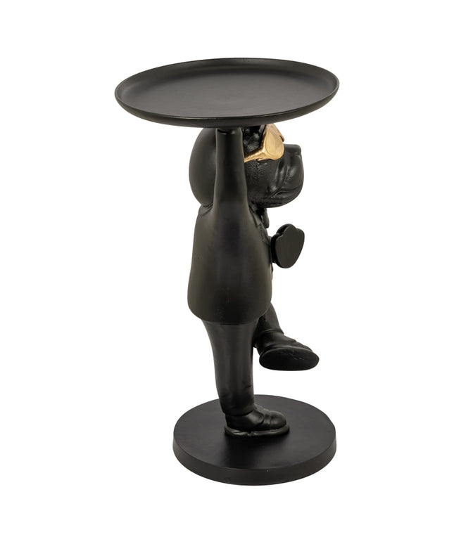 Bijzettafel Bullie (Black/gold)