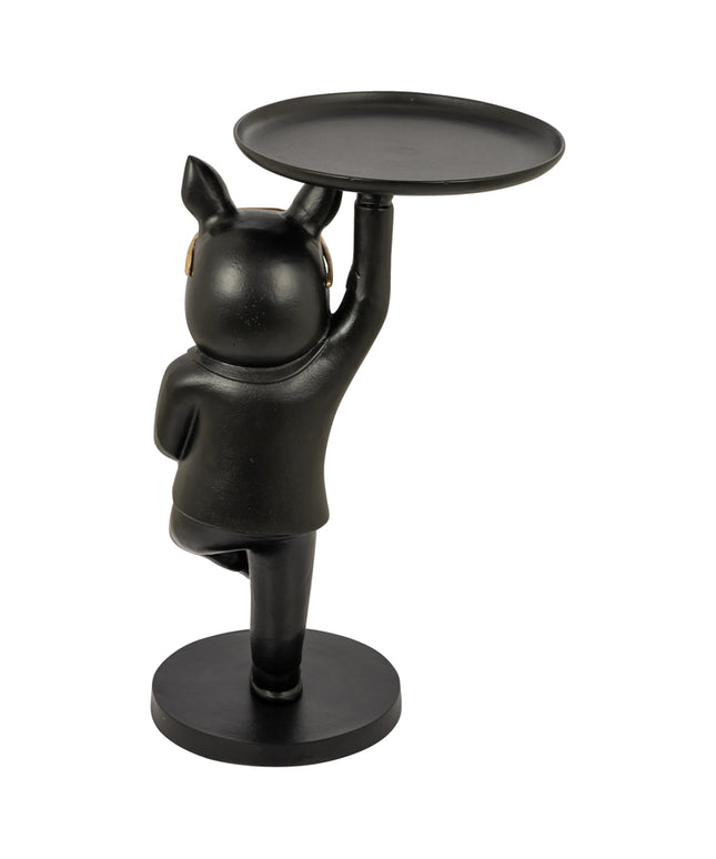 Bijzettafel Bullie (Black/gold)