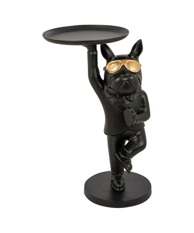 Bijzettafel Bullie (Black/gold)