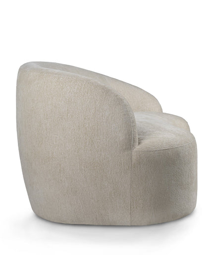 Bohne Cream 9901 nanci fabric 2 seater sofa