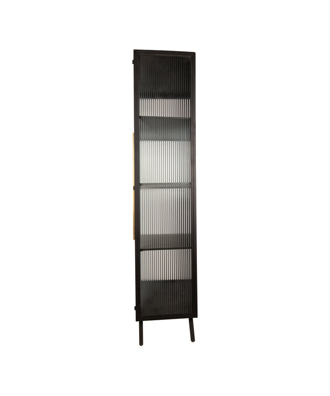 Caeleen cabinet black and gold