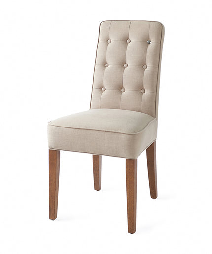 Cape Breton Dining Chair lin Flax