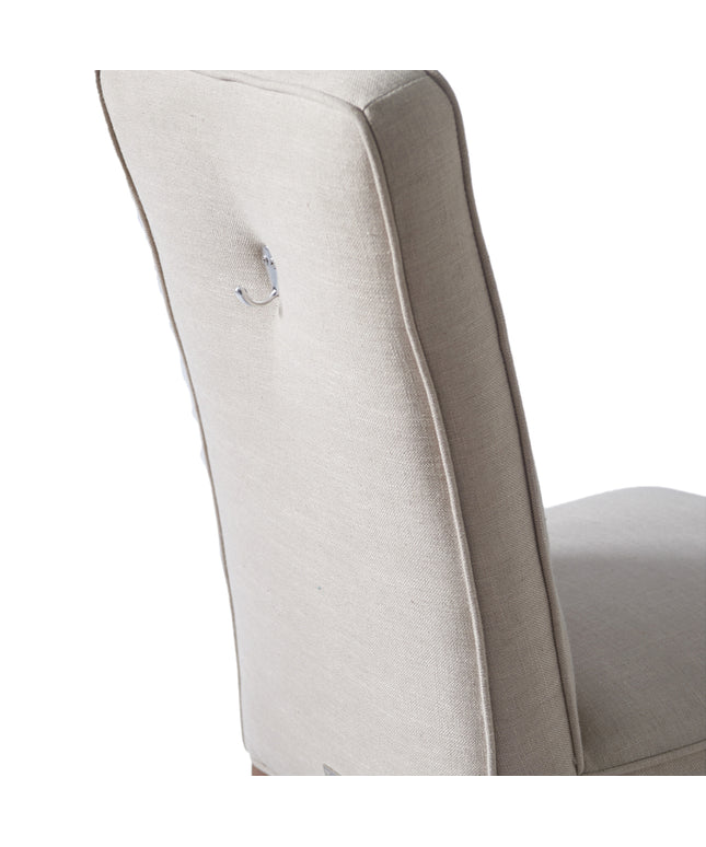 Cape Breton Dining Chair lin Flax