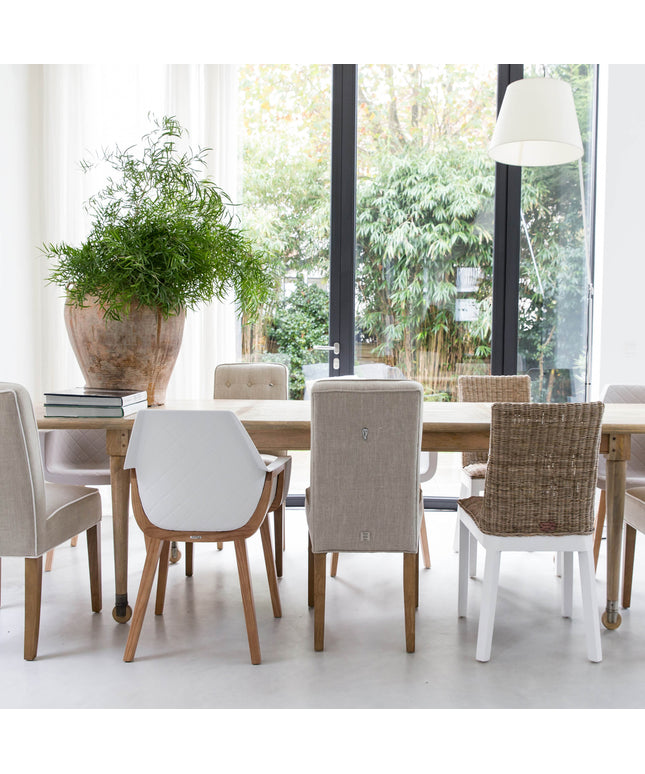 Cape Breton Dining Chair lin Flax