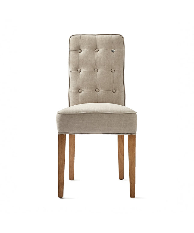Cape Breton Dining Chair lin Flax