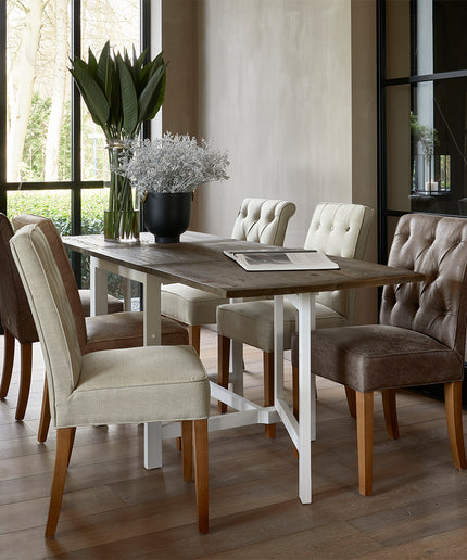 Cape Breton Dining Chair lin Flax