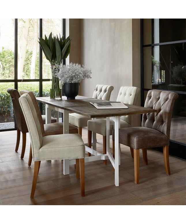 Cape Breton Dining Chair lin Flax