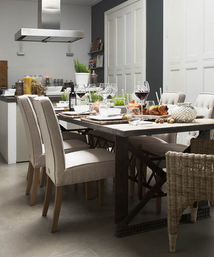 Cape Breton Dining Chair lin Flax