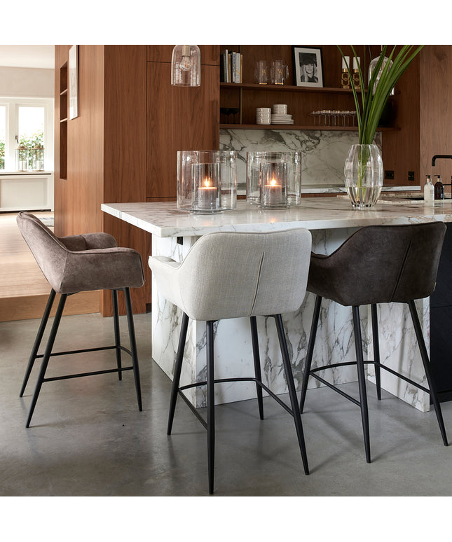 Carnaby Counter Stool FabFlax