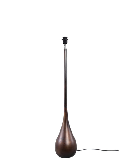 Charlize Bronze iron round floor lamp base L