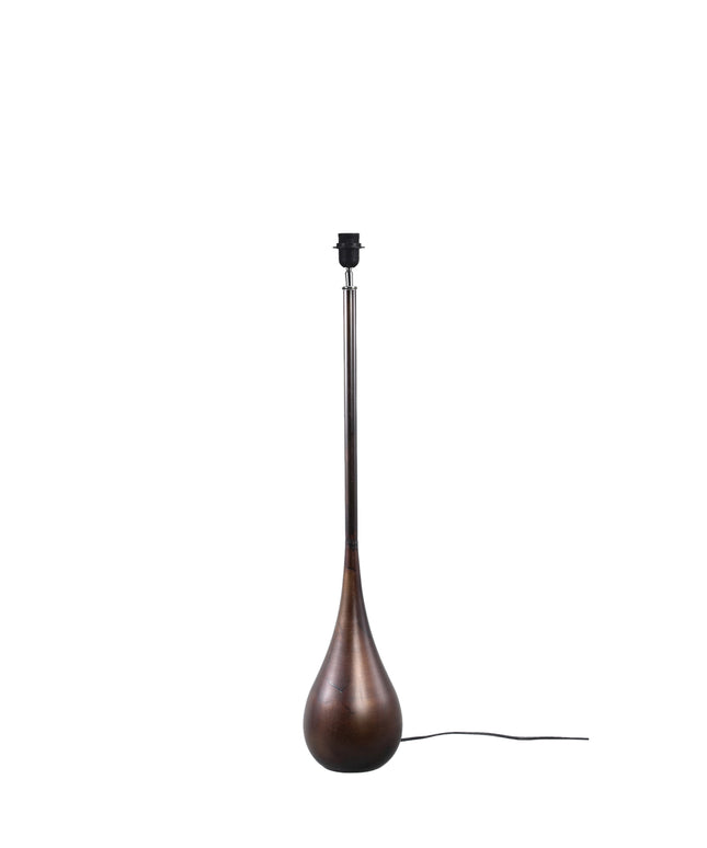 Charlize Bronze iron round floor lamp base L