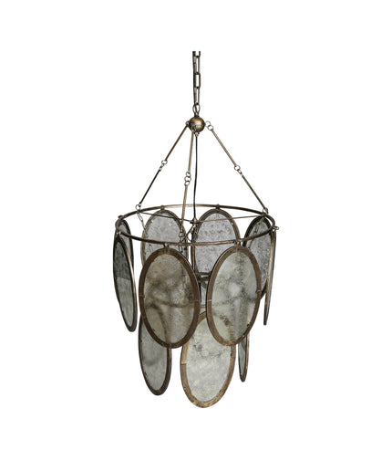 PTMD Dairen Goud hanglamp cirkels rond