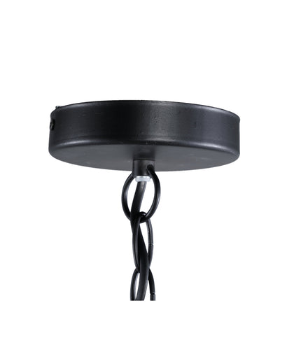 Doritty Natural hanging lamp wood beaded round