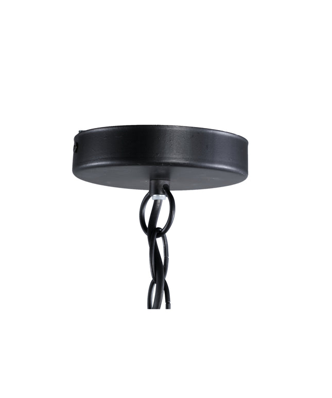 Doritty Natural hanging lamp wood beaded round