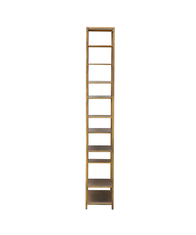 Duana Playful gold iron open cabinet high