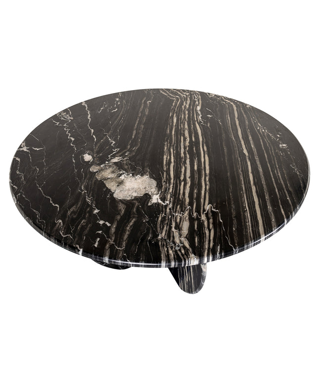 Eettafel Bancroft 129Ø (Black)