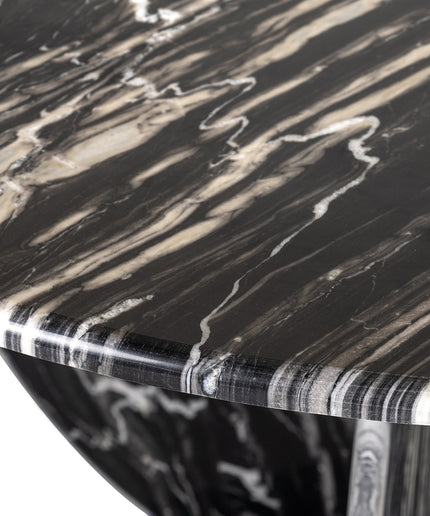 Eettafel Bancroft 129Ø (Black)