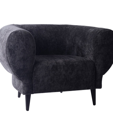 Elefan Anthracite fauteuil round armrest