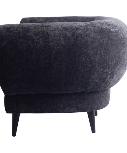 Elefan Anthracite fauteuil round armrest