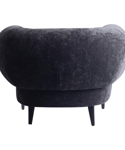 Elefan Anthracite fauteuil round armrest