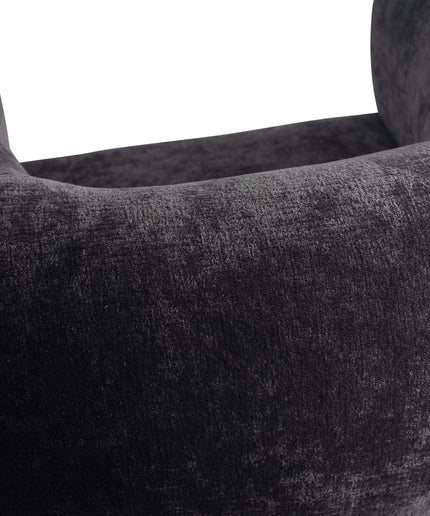 Elefan Anthracite fauteuil round armrest