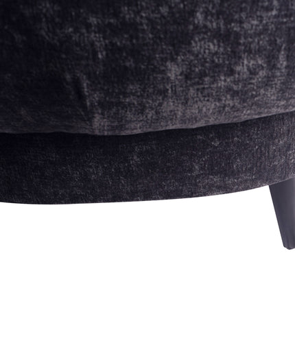Elefan Anthracite fauteuil round armrest