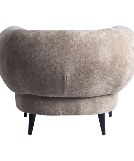 Elefan Cream fauteuil round armrest