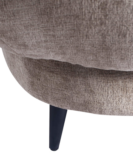 Elefan Cream fauteuil round armrest