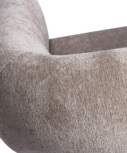 Elefan Cream fauteuil round armrest