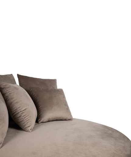 Fayen Velvet Sand fauteuil half round KD