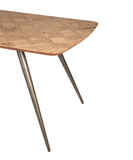 Fieron Natural acaia wooden diningtable oval 200cm