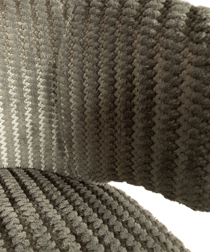 Fiori Green 13 dining chair dark brown wood legs